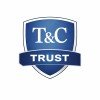 Blue shield logo featuring the text “T&C” above a banner reading “TRUST”.