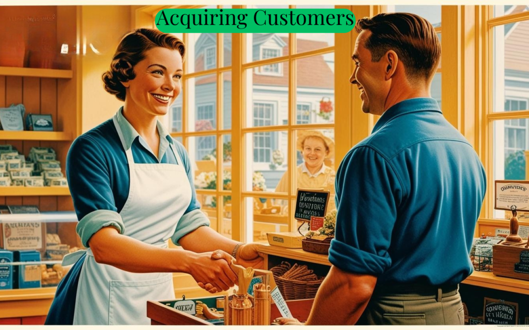 How Acquiring Customers To Your New Business Works